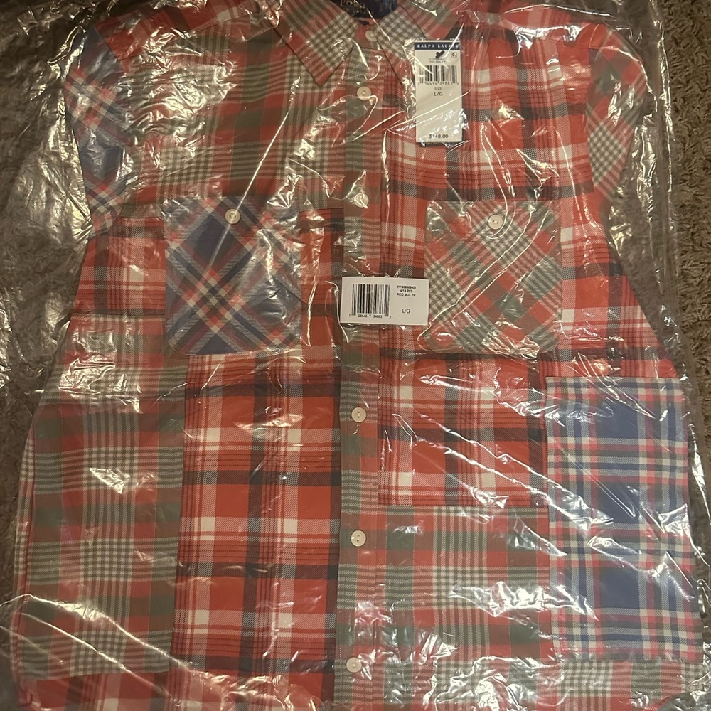 Women’s Large Ralph Lauren Polo Button Up